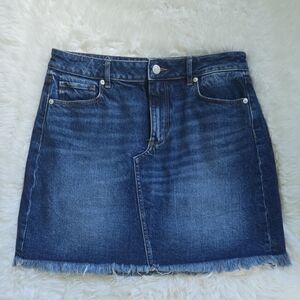 LOFT Denim Blue Skirt